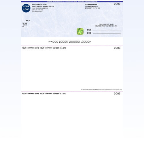 Computer Printable Cheques